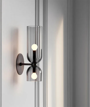 Scandinavische Glazen Wandlamp – Minimalistisch Design met E14 LED – Luxe Wandverlichting voor Slaapkamer, Woonkamer en Hal