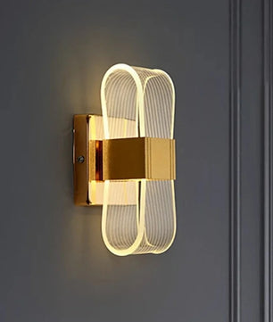 Nordic Luxe LED Wandlamp – Scandinavische Aluminium Wandverlichting voor Slaapkamer en Woonkamer