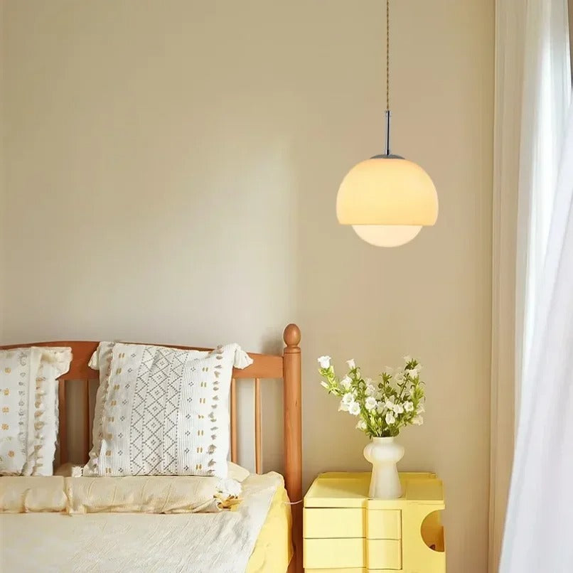 Ronde Hanglamp – Moderne Balvormige Plafondlamp voor Woonkamer, Restaurant & Café