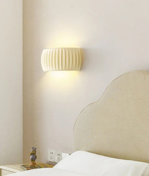Franse Art Deco Wandlamp – Moderne Europese Wandverlichting van Hars en IJzer voor Slaapkamer, Woonkamer en Gang