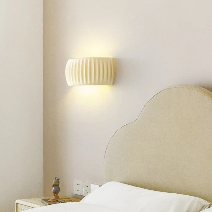 Franse Art Deco Wandlamp – Moderne Europese Wandverlichting van Hars en IJzer voor Slaapkamer, Woonkamer en Gang