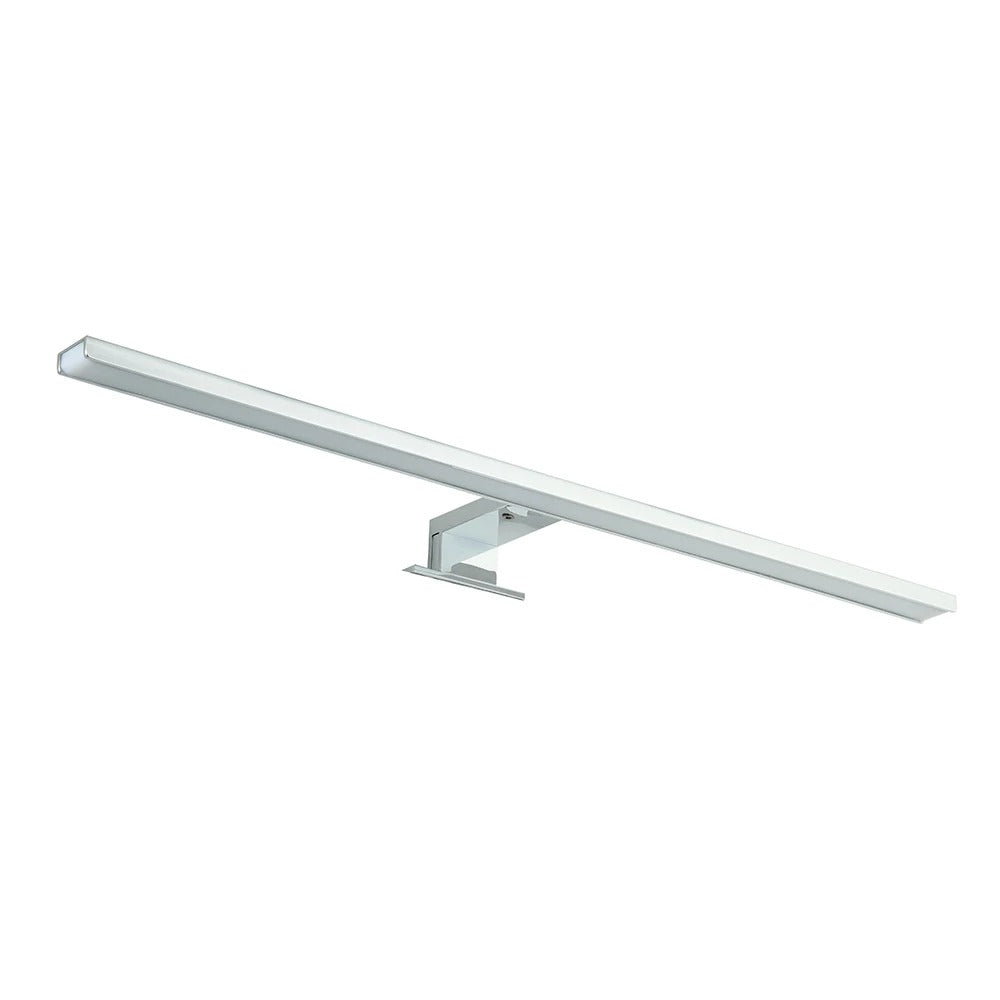 LED Spiegelverlichting Badkamer van RVS – 6W of 8W, 6000K Koud Wit, IP44 Waterdicht – Moderne Wandlamp voor Spiegel en Make-up