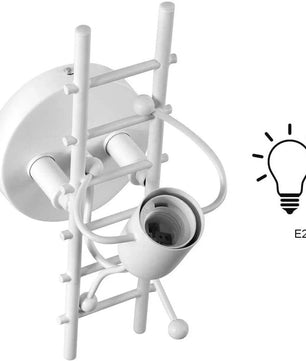 Creatieve Cartoon Wandlamp – Metalen Wandverlichting voor Kinderkamer met E27 Fitting