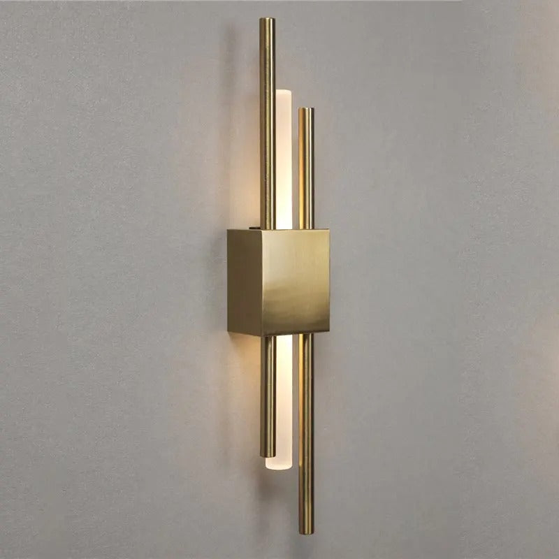 Moderne Acryl Wandlamp – LED Pijpvormig Design met Afstandsbediening en Oplaadfunctie – Minimalistische Wandverlichting voor Slaapkamer en Woonkamer