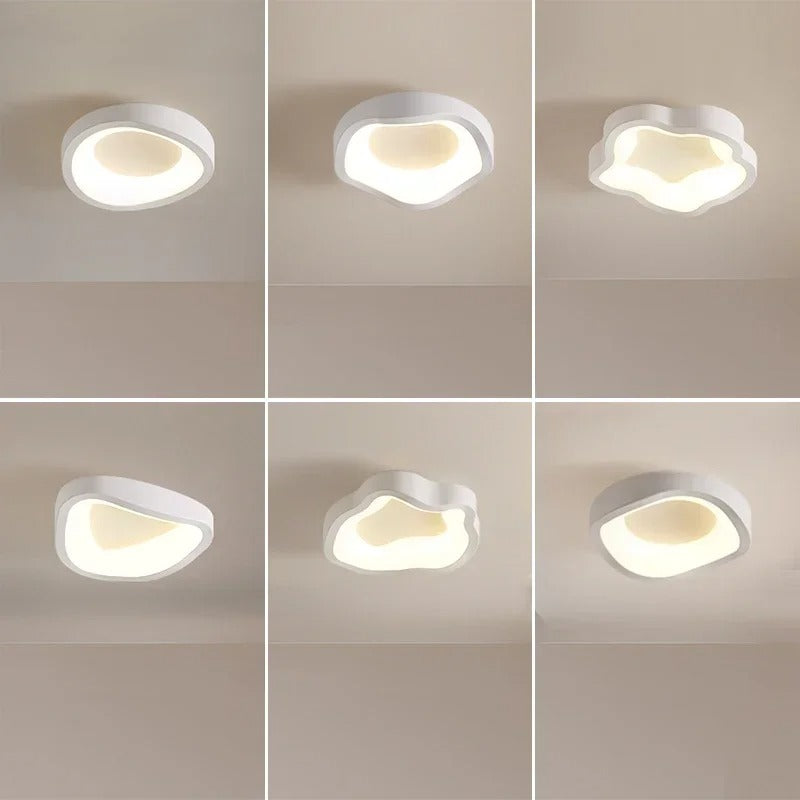 Minimalistische LED Plafondlamp van Acryl – Moderne Opbouw Binnenverlichting voor Hal, Entree, Garderobe en Balkon