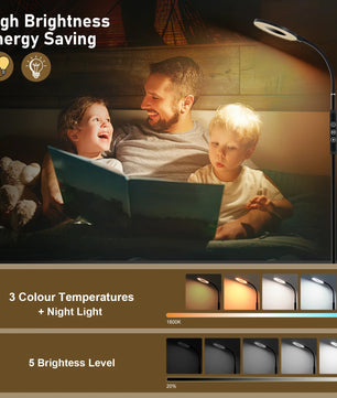 Multifunctionele Dimbare LED Vloerlamp – 360° Verstelbaar – 1800K-6000K – Nachtlamp, Timer & Geheugenfunctie