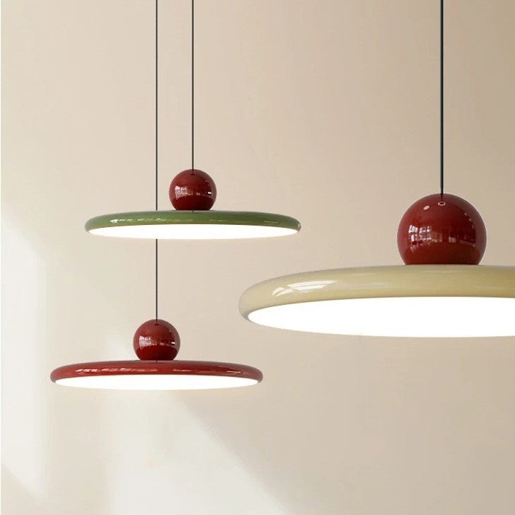 Nordic UFO Kroonluchter – Ultradunne Moderne Hanglamp voor Woonkamer, Restaurant & Werkruimtes