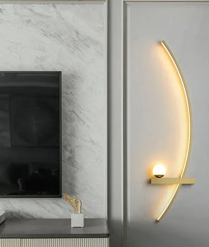 Moderne LED Wandlamp – Minimalistische Strepen Wandverlichting voor Slaapkamer, Woonkamer & Hal