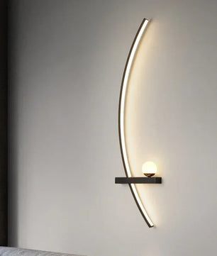 Moderne LED Wandlamp – Minimalistische Strepen Wandverlichting voor Slaapkamer, Woonkamer & Hal