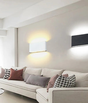 Scandinavische LED Wandlamp Up Down – Aluminium IP65 Waterdicht – Moderne Wandverlichting voor Binnen en Buiten