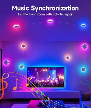 LED RGB Wandlamp – Creatieve Constellatie Verlichting met APP & Muzieksync