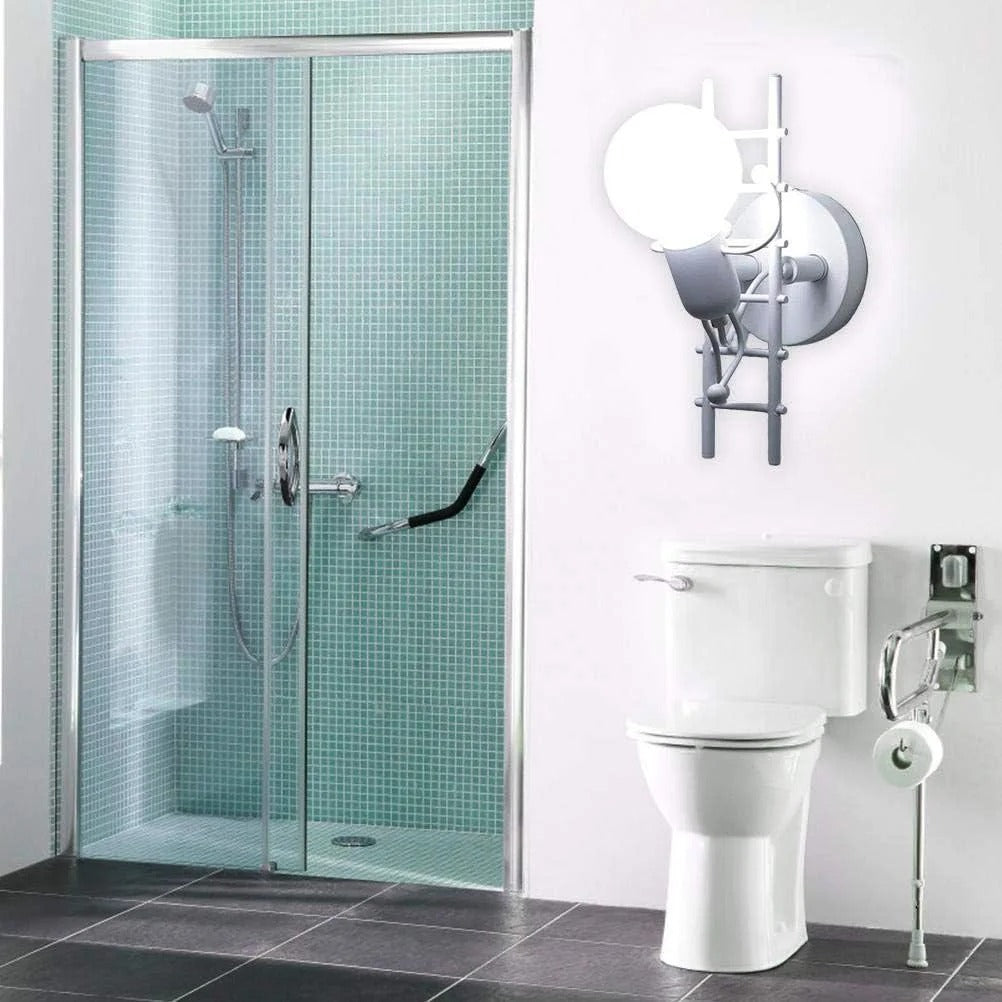 Creatieve Cartoon Wandlamp – Metalen Wandverlichting voor Kinderkamer met E27 Fitting