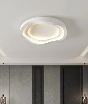 Minimalistische Witte LED Plafondlamp – Moderne Aluminium Plafondverlichting – Mat Design voor Woonkamer en Slaapkamer