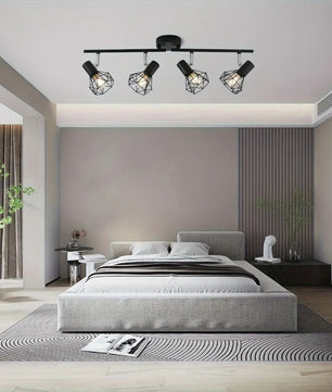 Verstelbare Aluminium LED Plafondlamp – Ø50 cm Ultradun Design – Richtbaar en Modern met Geborstelde Afwerking voor Woonkamer, Eetkamer en Kantoor