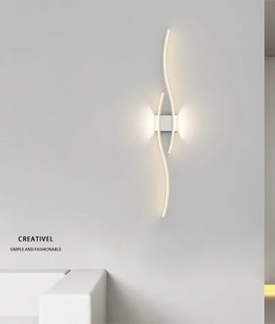 Moderne LED Wandlamp – Minimalistisch Design voor Slaapkamer, Woonkamer en Gang