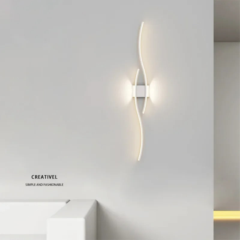 Moderne LED Wandlamp – Minimalistisch Design voor Slaapkamer, Woonkamer en Gang