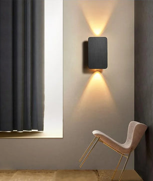 Moderne LED Wandlamp 6W – Aluminium Up en Down Wandverlichting voor Slaapkamer en Woonkamer