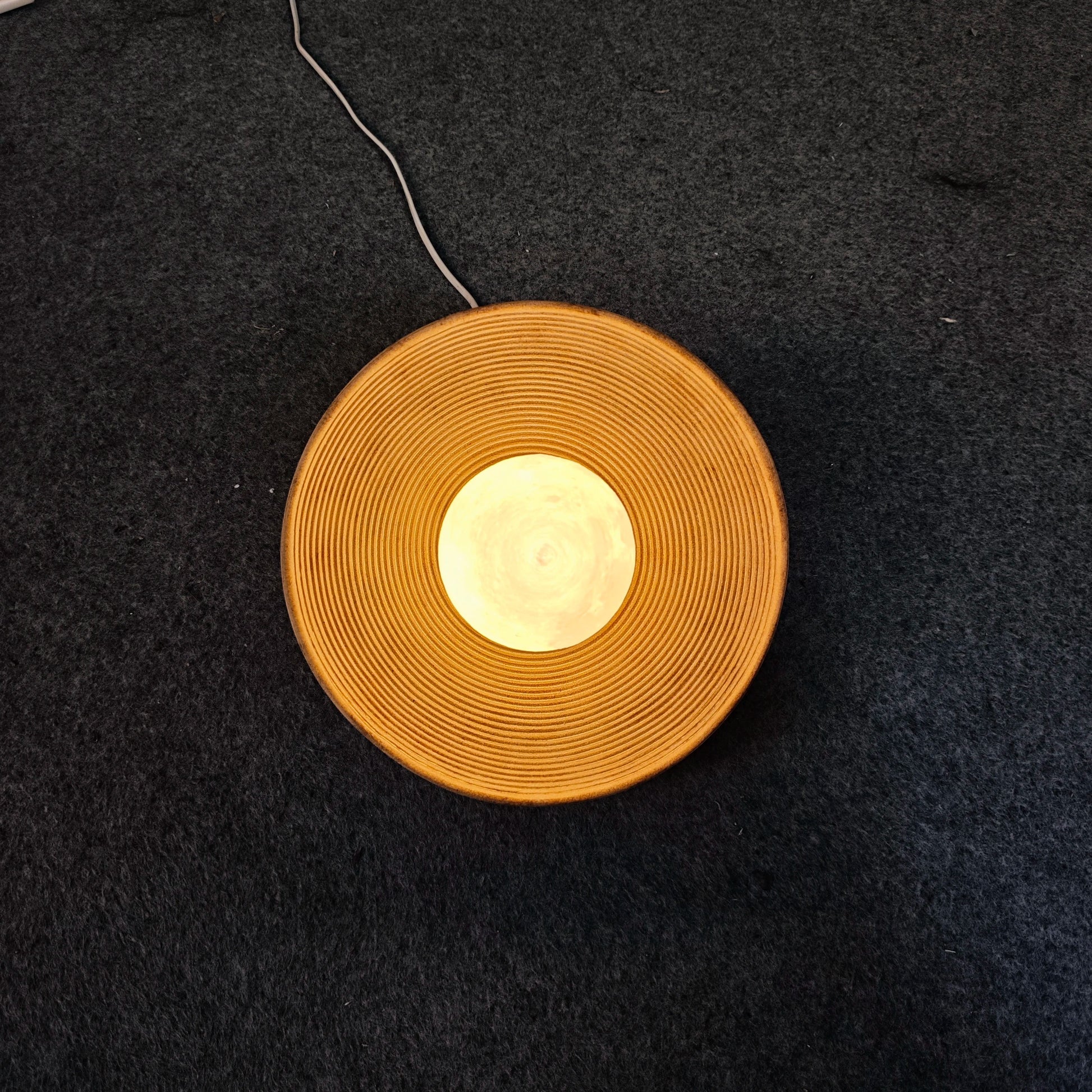 Creatieve Retro Ronde Wandlamp – Decoratieve LED Wandverlichting met Kunststof Bol voor Restaurant, Slaapkamer en Gang