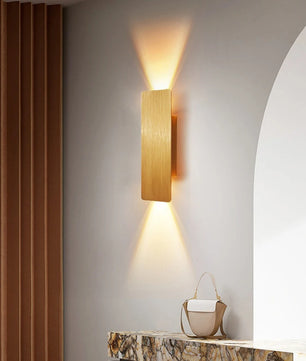Moderne LED Wandlamp – Aluminium Binnenverlichting voor Slaapkamer, Woonkamer & Gang