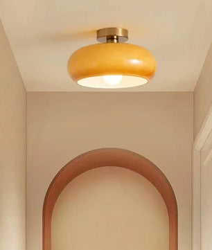 Nordic Retro Glazen Hanglamp – Moderne Plafondlamp voor Eetkamer, Woonkamer & Café
