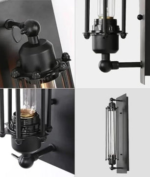 Retro Vintage Edison Wandlamp – Industriële E27 Binnenverlichting voor Woonkamer en Horeca