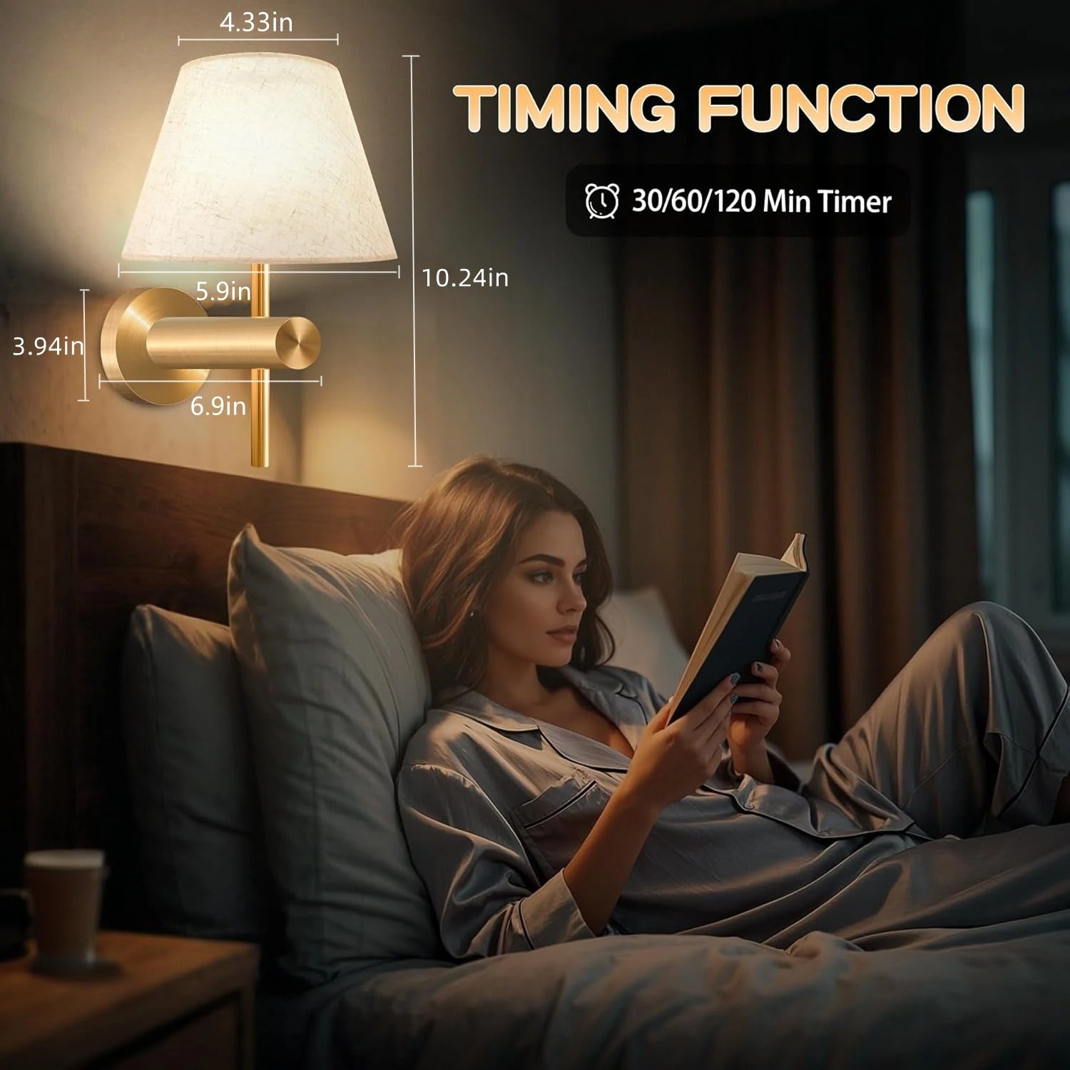 Draadloze RGB LED Wandlamp – Oplaadbare Magnetische Wandverlichting met Afstandsbediening en Dimbaar Licht