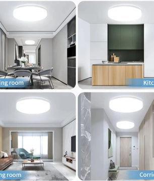 Ultradunne Ronde LED Plafondlamp – Ø30 cm – Modern Design – Energiezuinige LED Verlichting voor Woonkamer en Slaapkamer