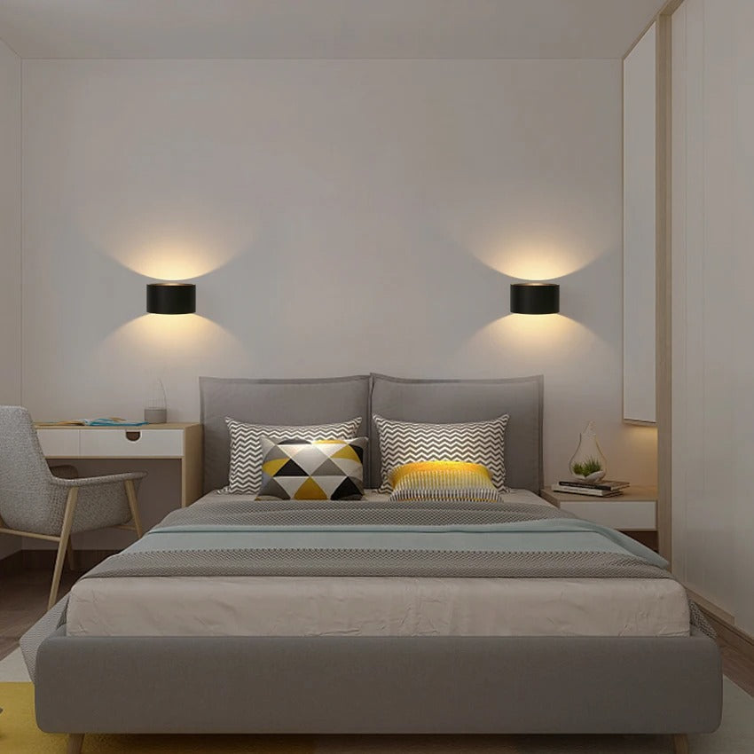 Ronde LED Wandlamp 6W – Moderne Aluminium Wandverlichting voor Woonkamer, Slaapkamer en Hal