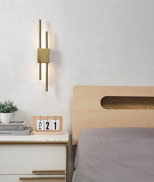 Moderne Acryl Wandlamp – LED Pijpvormig Design met Afstandsbediening en Oplaadfunctie – Minimalistische Wandverlichting voor Slaapkamer en Woonkamer