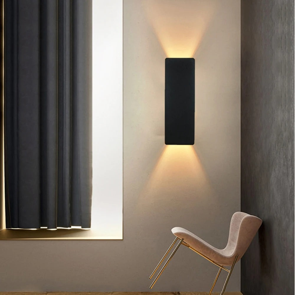 Moderne LED Wandlamp – Aluminium Binnenverlichting voor Slaapkamer, Woonkamer & Gang