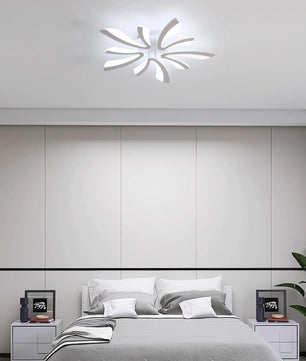 Moderne LED Plafondlamp 50W – V-Vormige 5-Kops Designlamp – Acryl – Neutraal of Koud Wit – 5625 Lumen