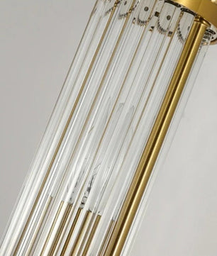 Luxe Kristallen Wandlamp – Modern Design met Gouden Afwerking – E14 Wandverlichting voor Binnen