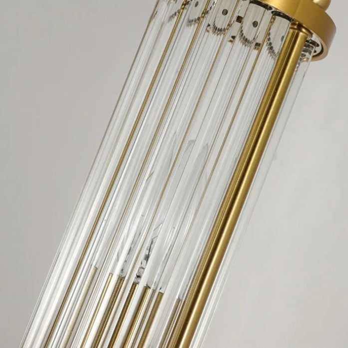 Luxe Kristallen Wandlamp – Modern Design met Gouden Afwerking – E14 Wandverlichting voor Binnen