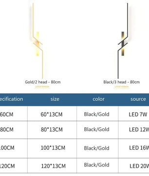 Moderne LED Wandlamp – Up en Down Verlichting voor Woonkamer en Slaapkamer