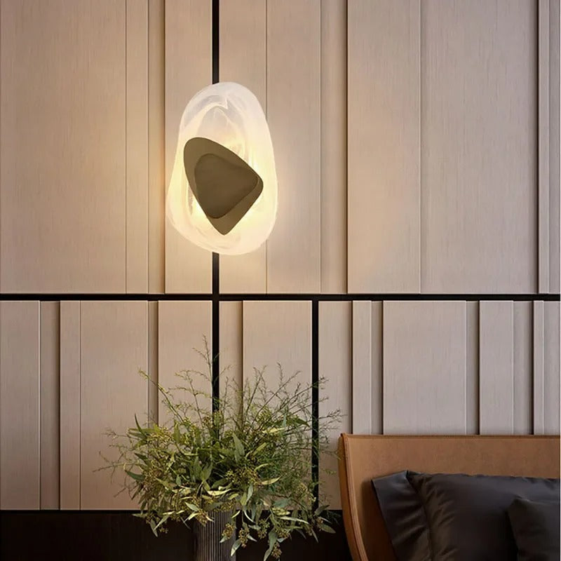 Moderne LED Wandlamp – Acryl en IJzer – Omhoog en Omlaag Verlichting – Minimalistische Wandverlichting voor Woonkamer en Slaapkamer