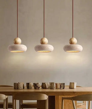 Vintage Hanglamp met Gele Agaatsteen – Unieke Sfeerverlichting voor Slaapkamer, Eetkamer & Restaurant