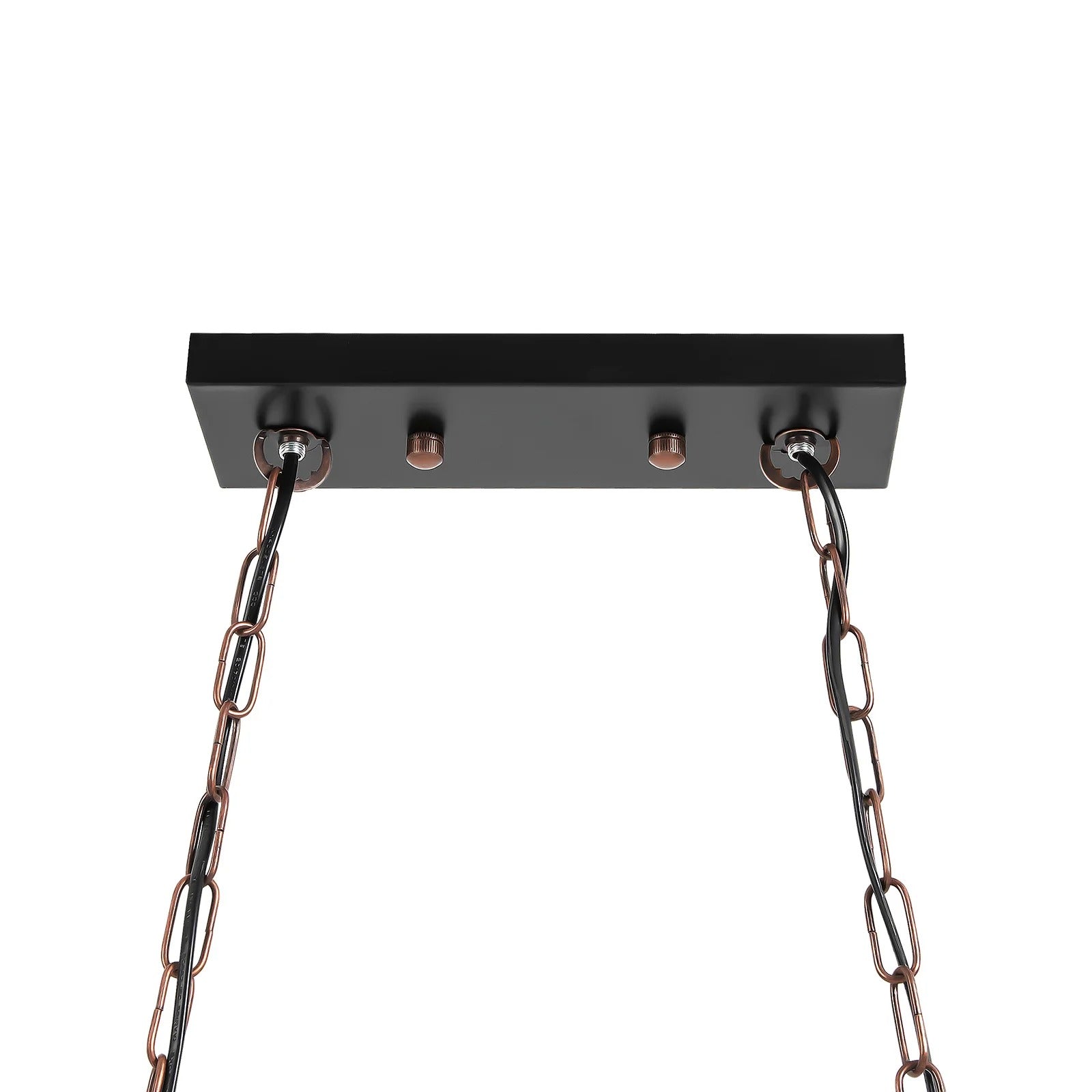 Vintage 2-Lichts Hanglamp – Houten Kroonluchter met Tandwiel Design – Rustieke Industriële Plafondlamp met E27 Fittingen