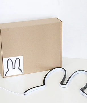 Konijn LED Nachtlampje – USB Bureaulamp, Kinderkamer & Sfeerverlichting, 5W