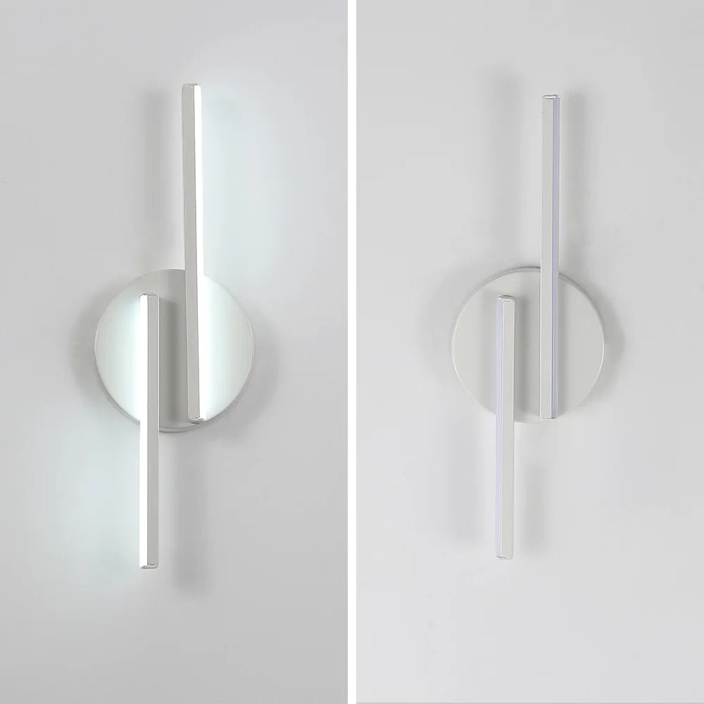 Moderne LED Wandlamp – 16W Aluminium Wandverlichting – Koel Wit 6500K – 45 cm – Voor Woonkamer, Hal en Trap