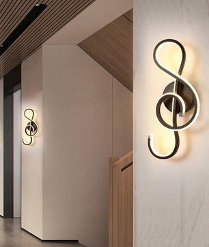 Moderne Minimalistische LED Wandlamp – Strakke Aluminium Wandverlichting met 3 Lichtkleuren voor Slaapkamer, Woonkamer en Gang