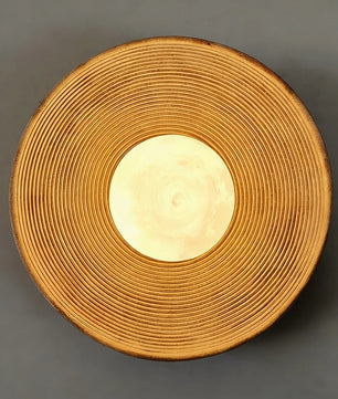 Creatieve Retro Ronde Wandlamp – Decoratieve LED Wandverlichting met Kunststof Bol voor Restaurant, Slaapkamer en Gang