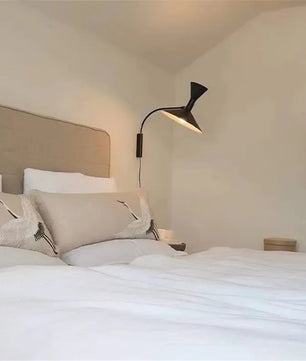 Industriële Wandlamp – Draaibaar Metalen Design – E27 – Bedlamp en Leeslamp voor Binnen