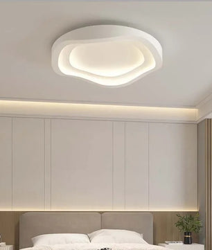 Minimalistische Witte LED Plafondlamp – Moderne Aluminium Plafondverlichting – Mat Design voor Woonkamer en Slaapkamer