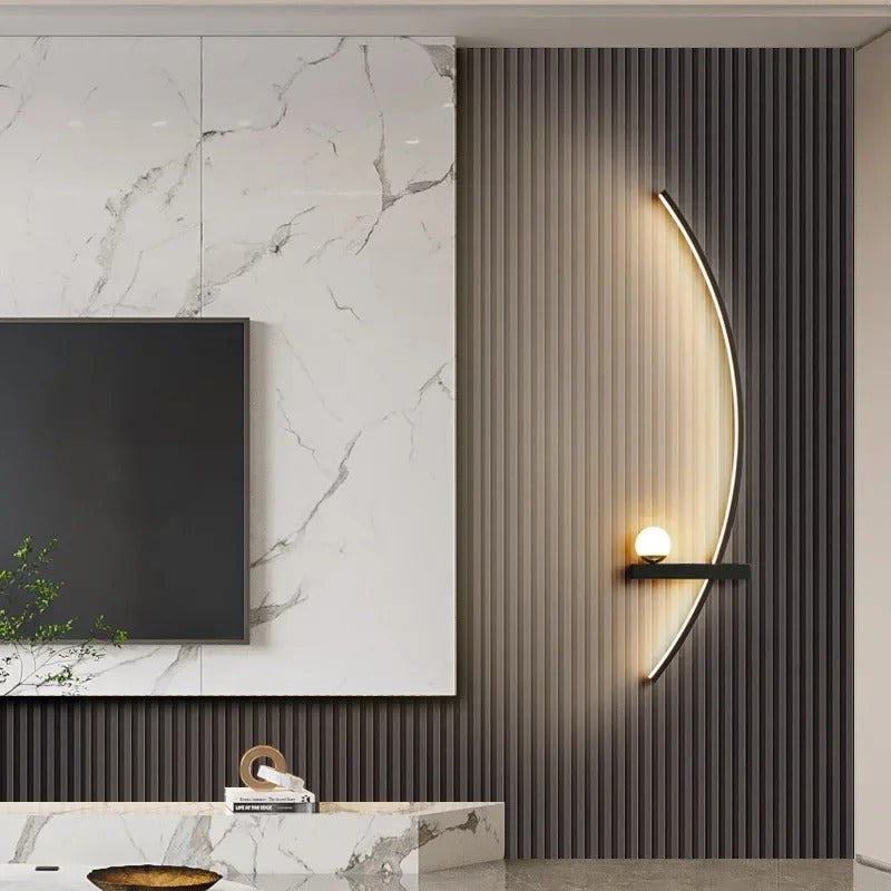 Moderne LED Wandlamp – Minimalistische Strepen Wandverlichting voor Slaapkamer, Woonkamer & Hal