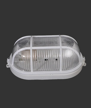 Retro Waterdichte Wandlamp IP65 – Industriële Buitenverlichting van Aluminium en Glas met E27 Fitting