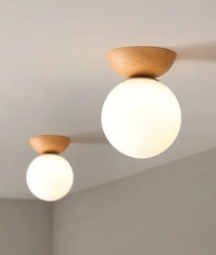 Moderne LED Plafondlamp van Glas en IJzer – Nordic en Japanse Stijl – Minimalistische G9 Plafondverlichting voor Woonkamer, Slaapkamer en Gang