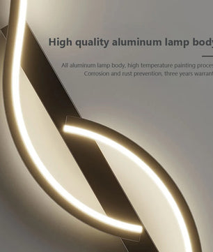 Moderne LED Wandlamp – Minimalistische Lange Strip Wandverlichting voor Slaapkamer & Woonkamer