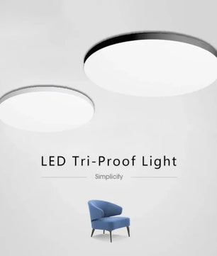 LED Plafondlamp Waterdicht en Stofdicht – Energiezuinige Badkamer en Keukenverlichting 18W–36W