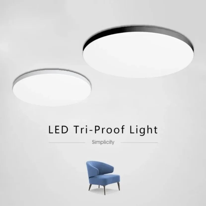 LED Plafondlamp Waterdicht en Stofdicht – Energiezuinige Badkamer en Keukenverlichting 18W–36W