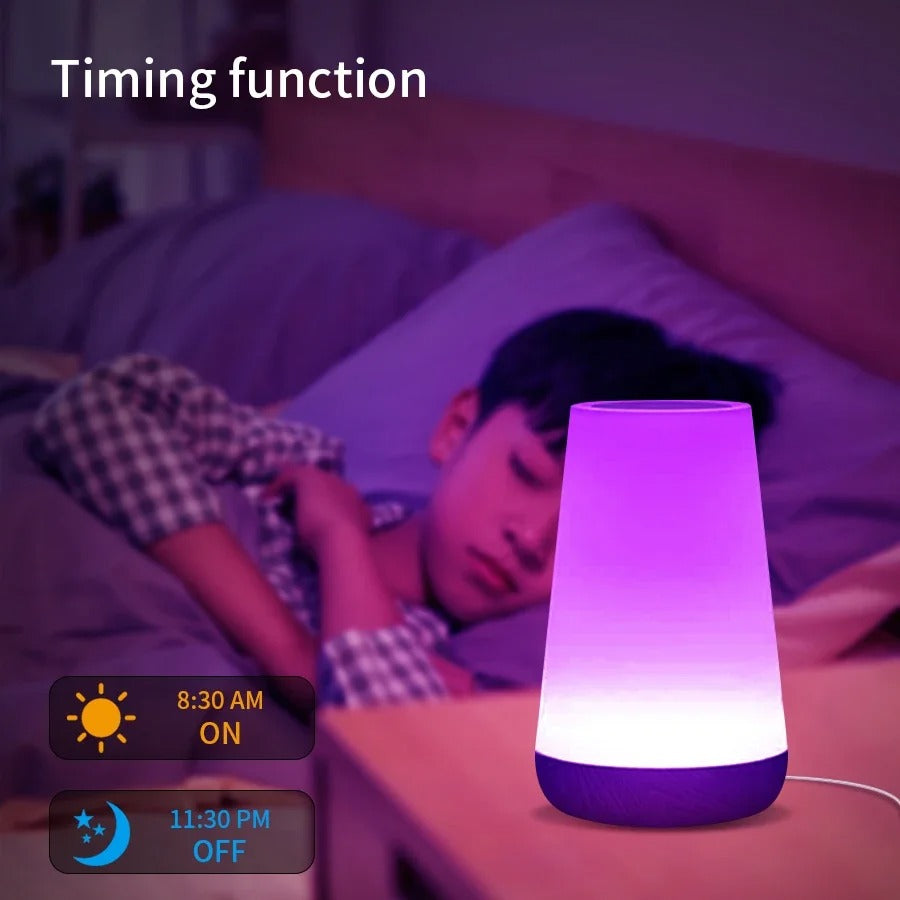 Slim WiFi Nachtlampje – RGB LED met Dimbaar Warm en Koud Wit – Werkt met Alexa, Google Home en Tuya App